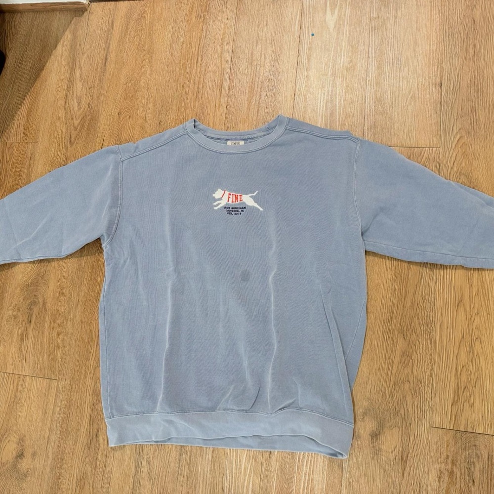 Comfort Colors Blue Crewneck Sweater